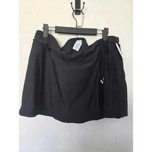 Time and Tru Black Bikini Skirt